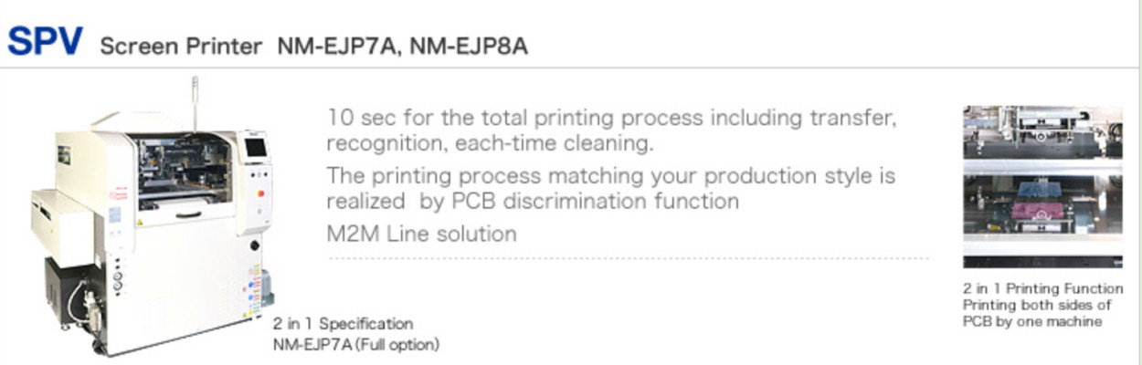 Panasonic Solder Paste Printer Machine