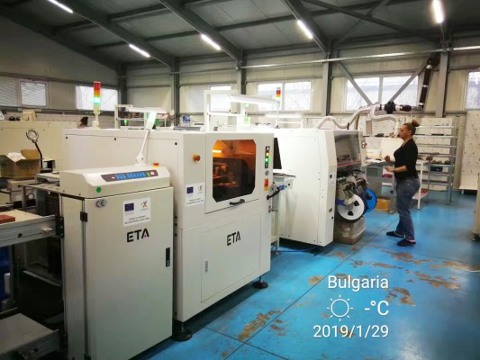 ETA SMT Production Line in Bulgaria